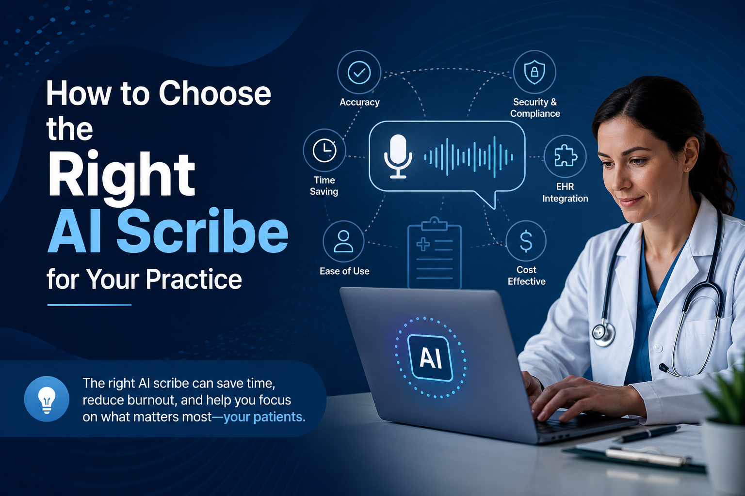 How to Choose the Right AI Scribe - team disquantified